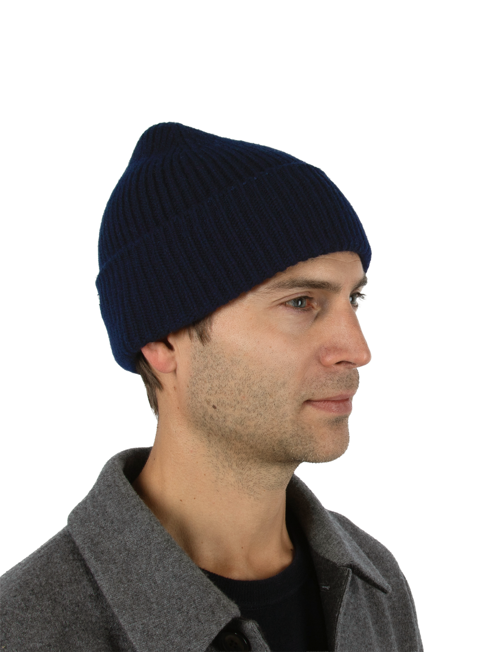 VARSITY HEADWEAR Oslo Beanie Cashmere Wool Dusk Navy - Dale