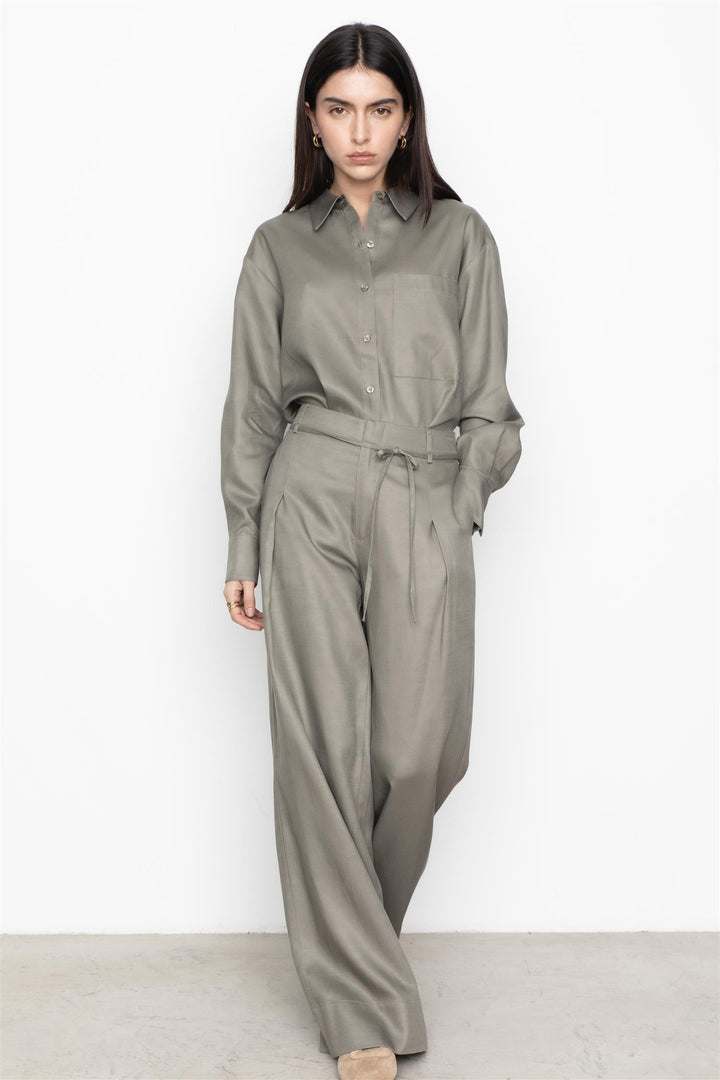 CAMILLA PIHL Abelone Trouser Army - Dale