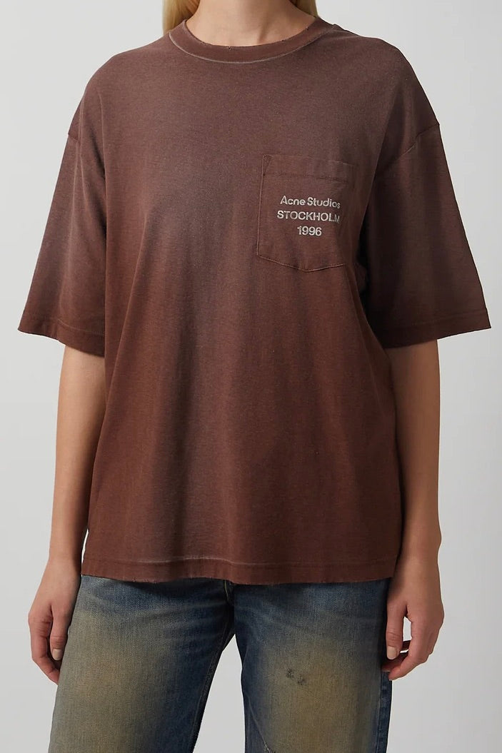 Short Sleeved Logo T-Shirt Chocolate Brown