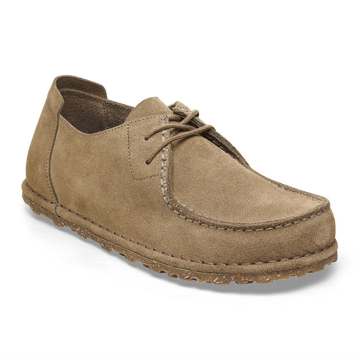 Utti Lace Suede Leather Dame Gray Taupe
