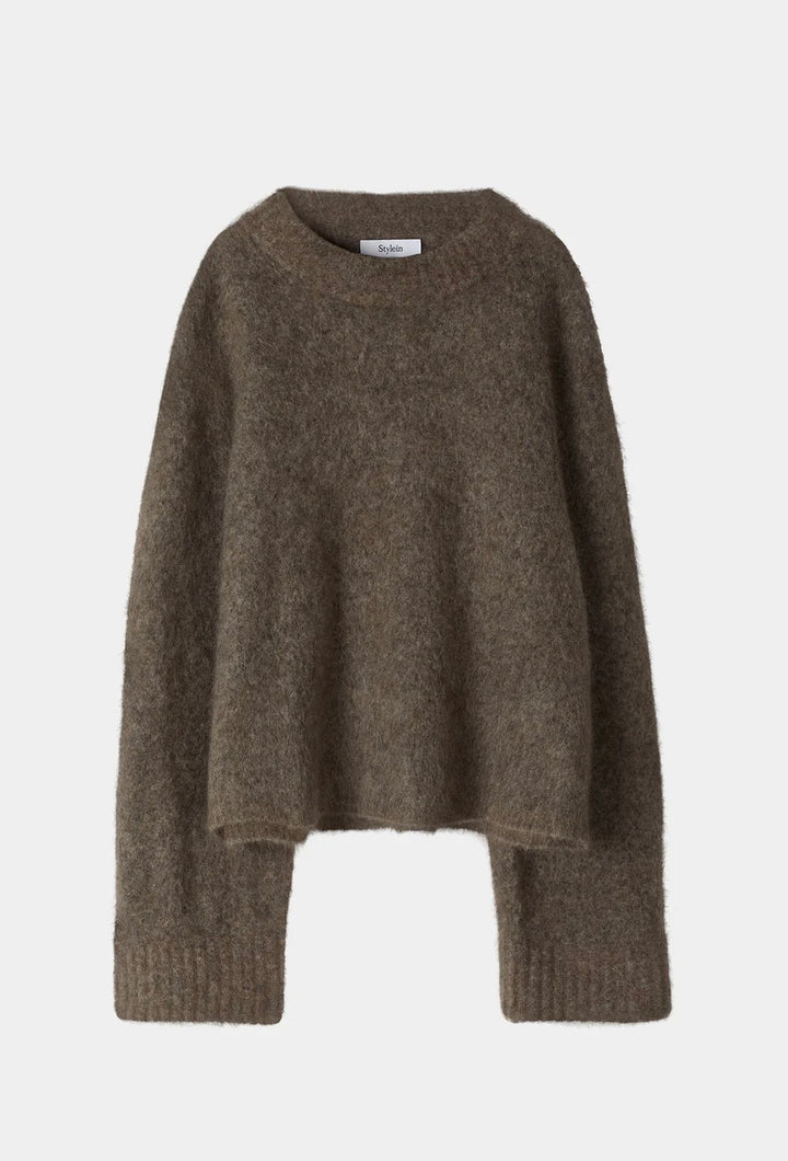 Niclas Short Sweater Brown