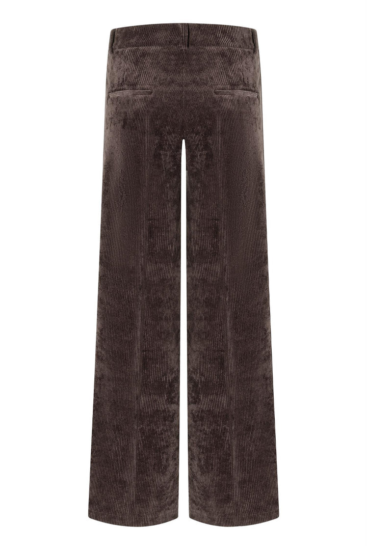 CAMBIO Amelie Corduroy Pants Coffee - Dale