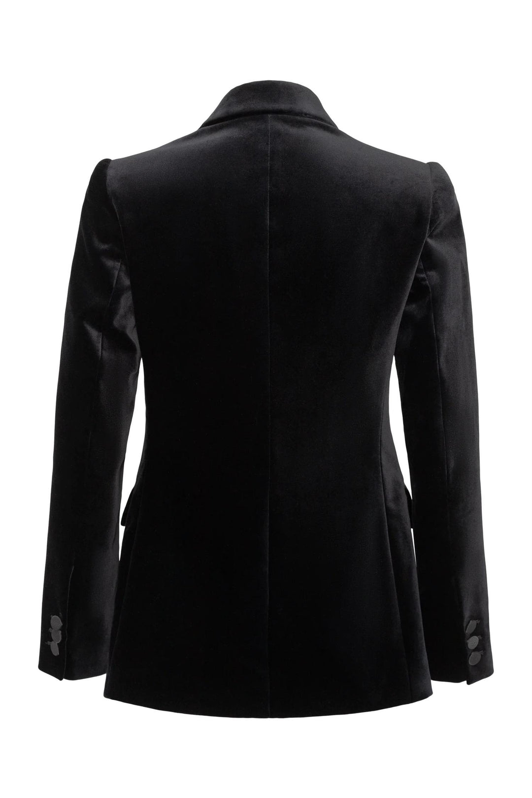 Francis Velvet Blazer Black