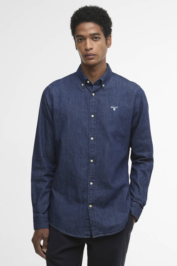 BARBOUR Denim Crest Tailored Shirt - Dale