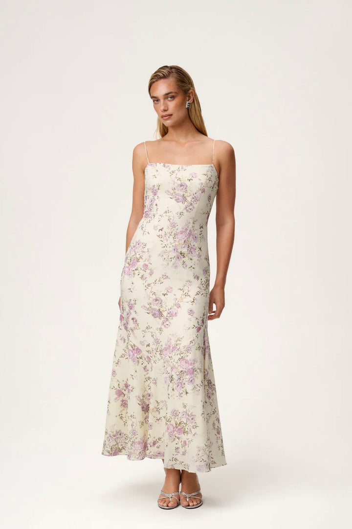 Varna Midi Dress Vanilla Yellow