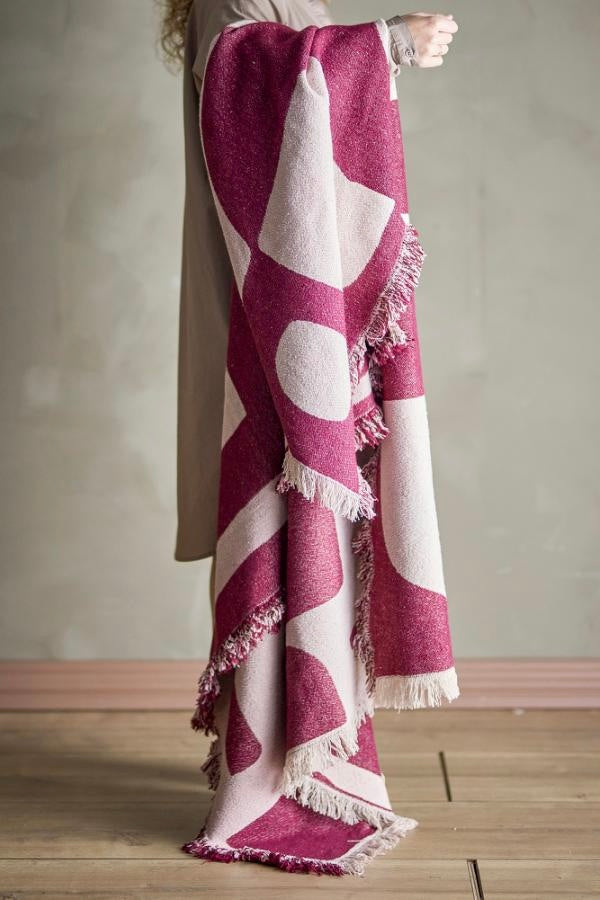 Olica Throw Red