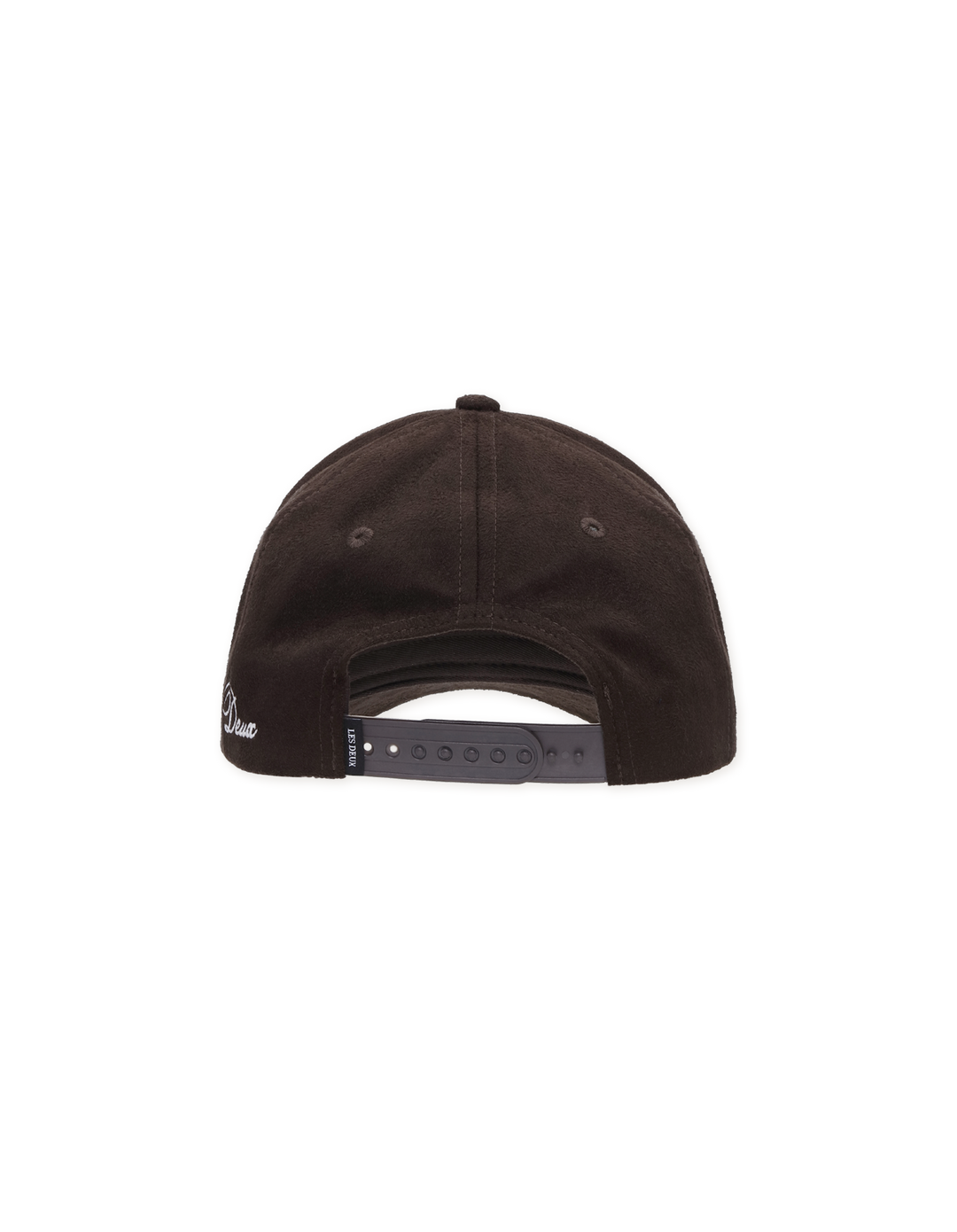 LES DEUX Encore Suede Baseball Cap Turkish Coffee Brown - Dale