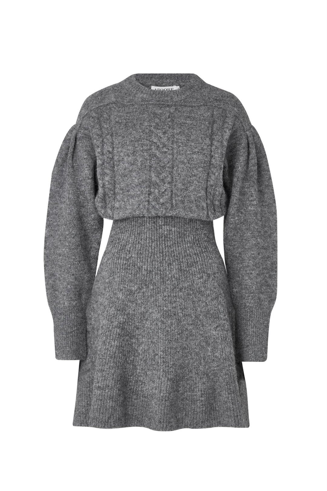 Santhia Knitted Dress Grey