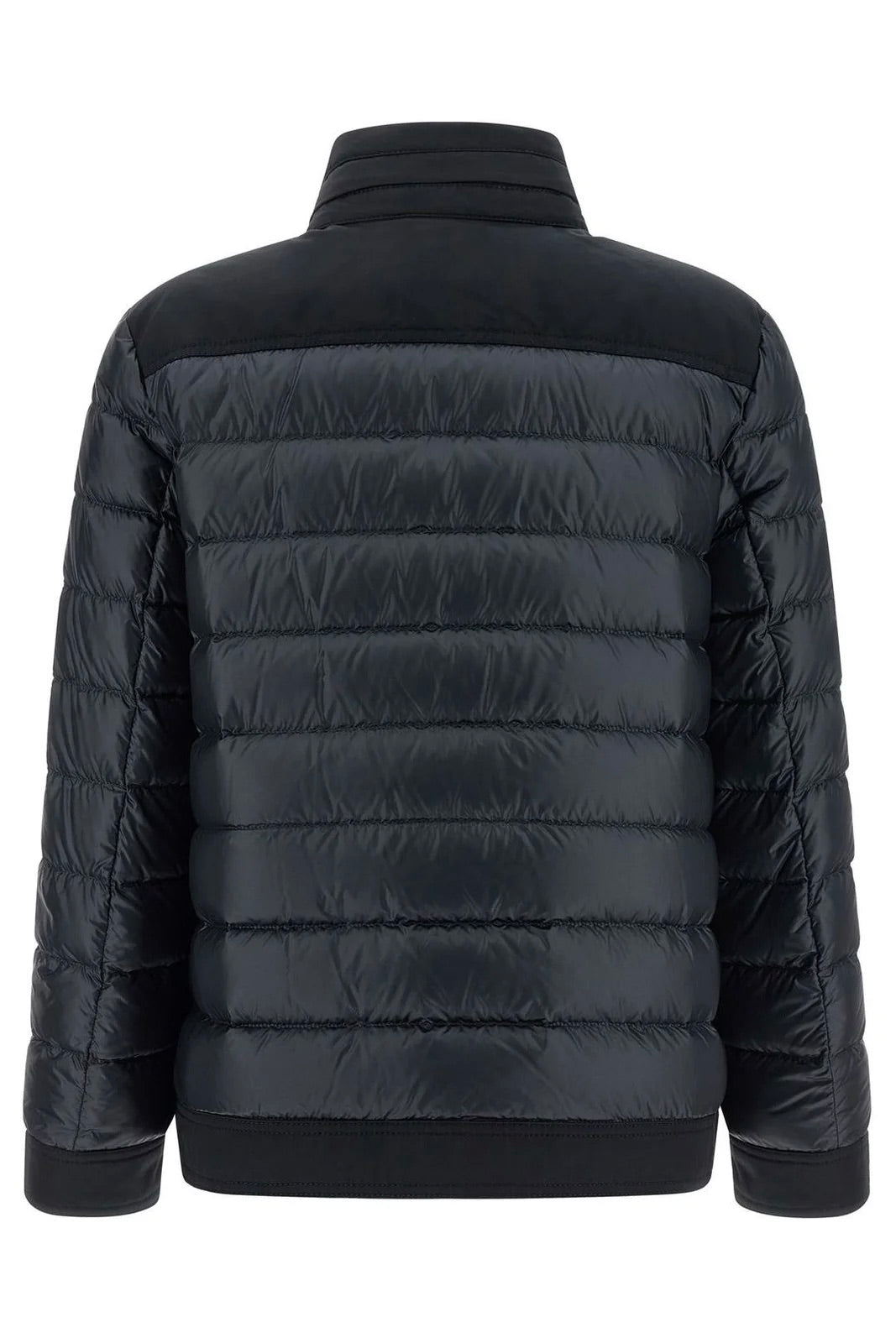 Origan Logo Patch Down Jacket Navy
