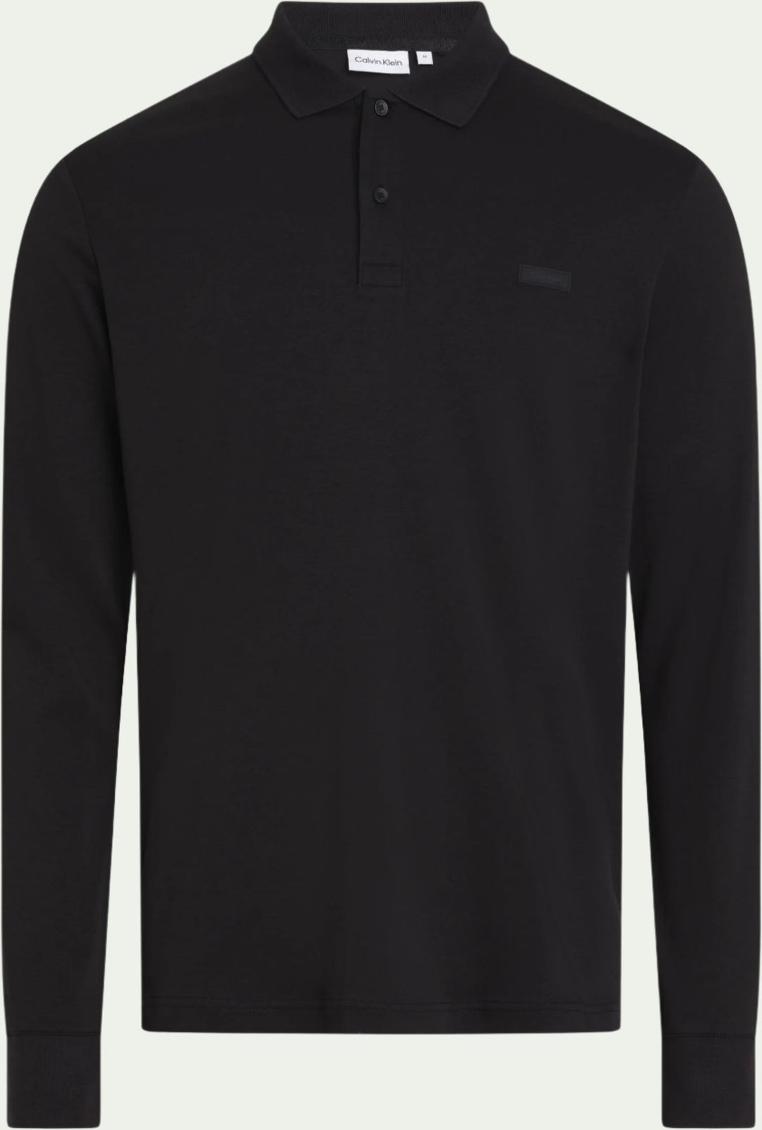 LIQUID TOUCH SLIM LS POLO BLACK