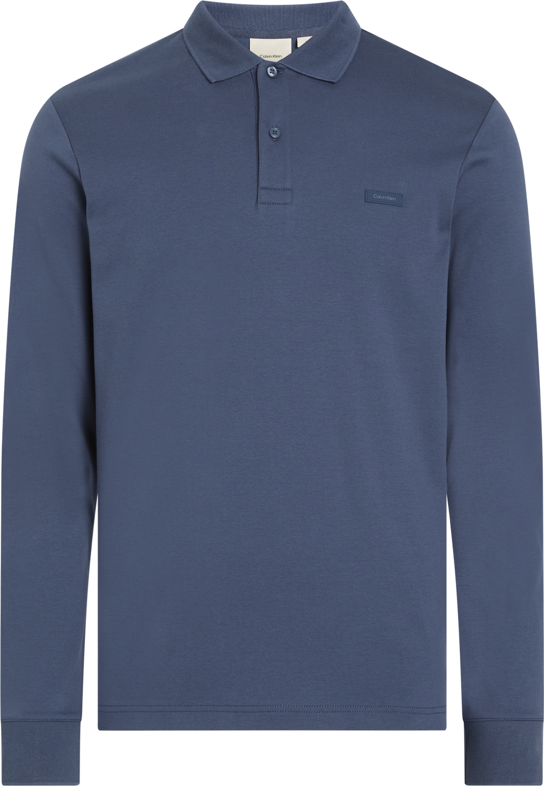 LIQUID TOUCH SLIM LS POLO BLUE