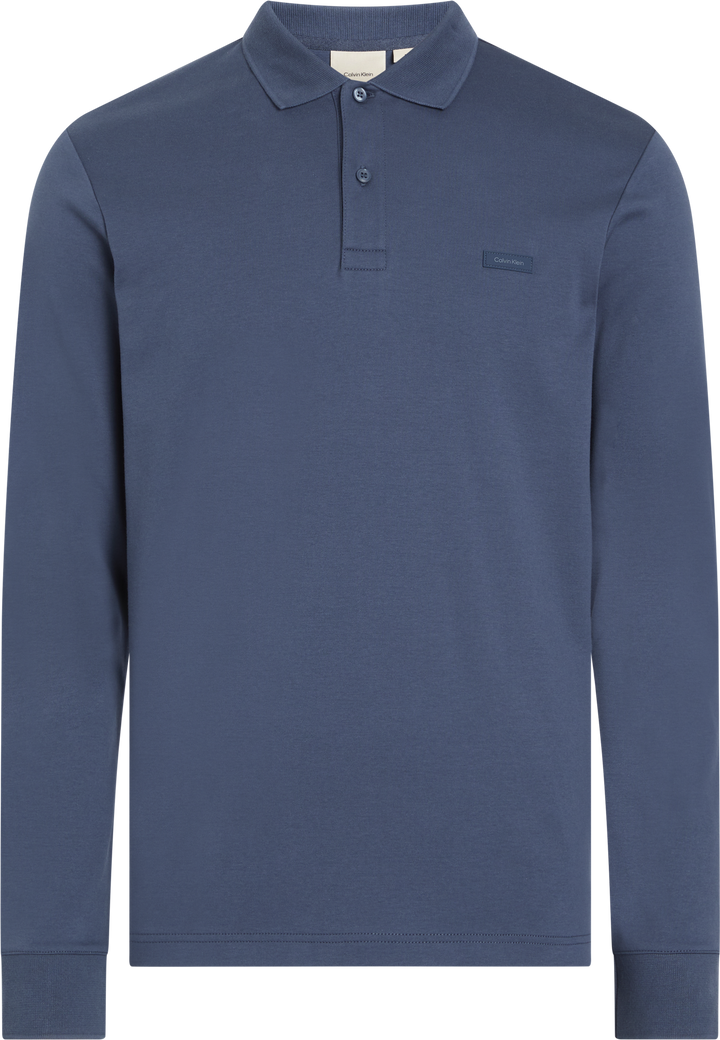 LIQUID TOUCH SLIM LS POLO BLUE