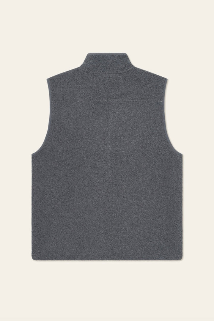 LES DEUX Creed Teddy Vest Asphalt - Dale