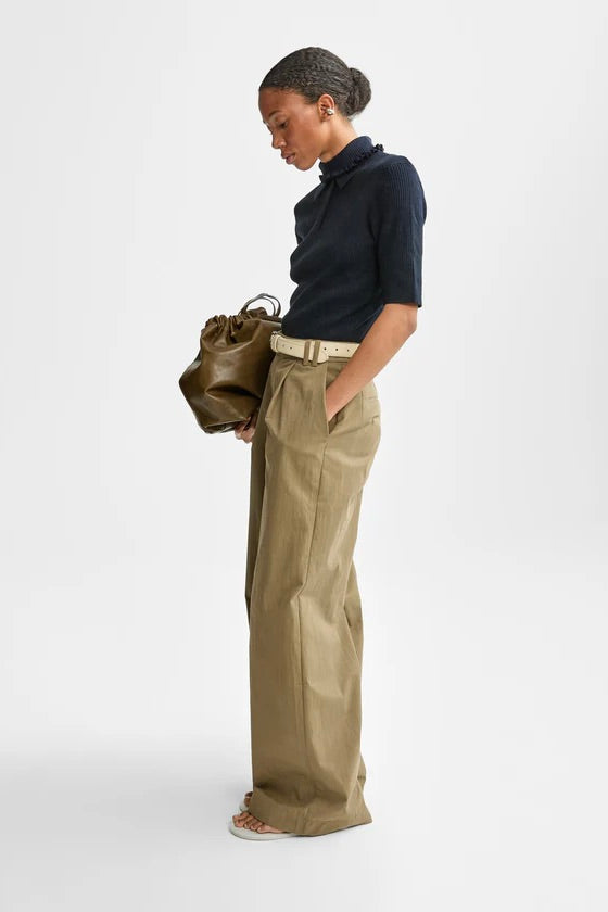 Ella Polo Knit Navy