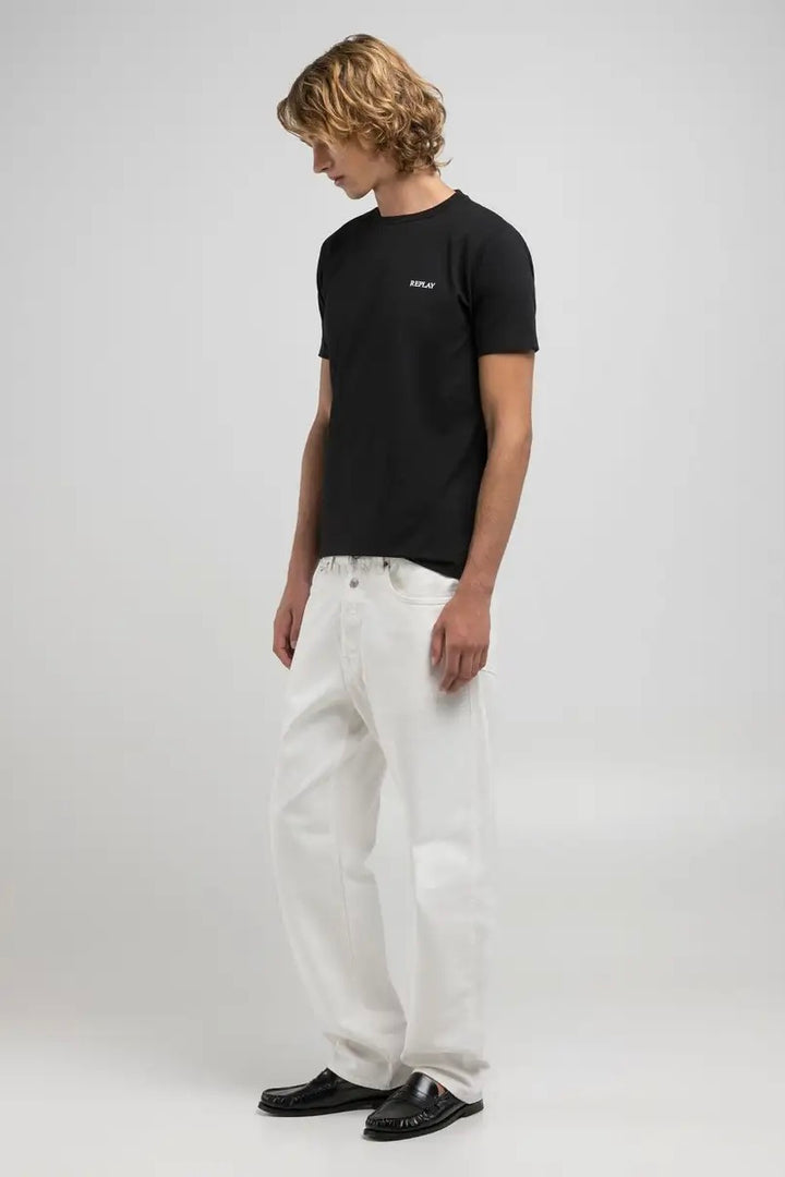 REPLAY M9Z1 Straight Fit Jeans Natural White - Dale