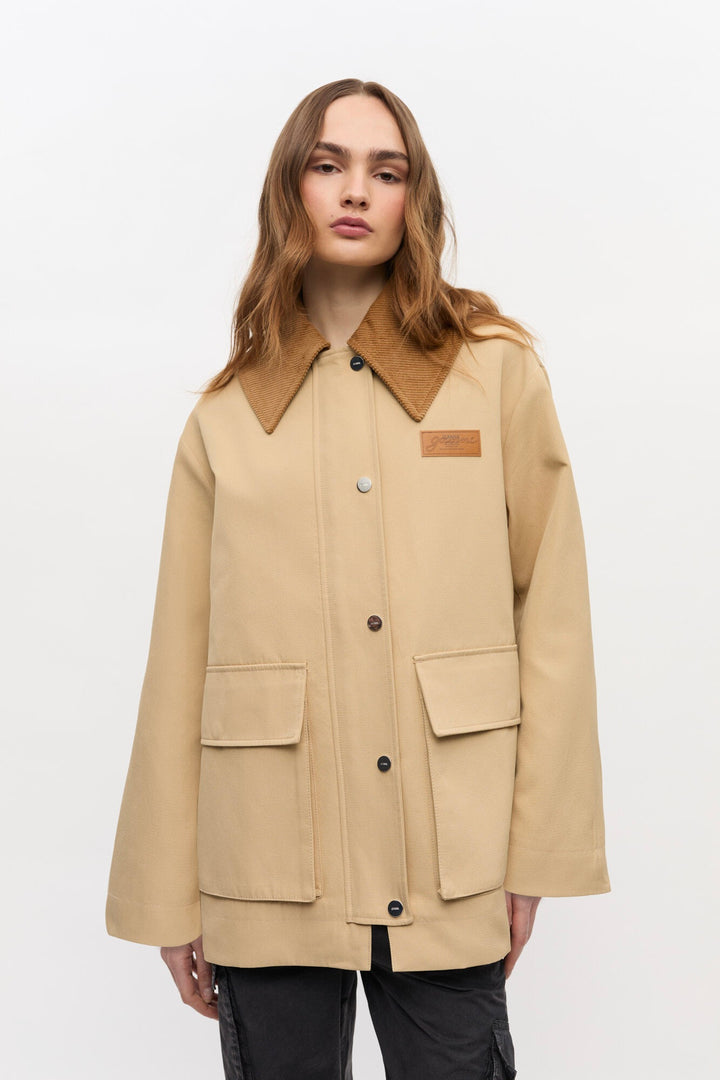 Twill Midi Jacket