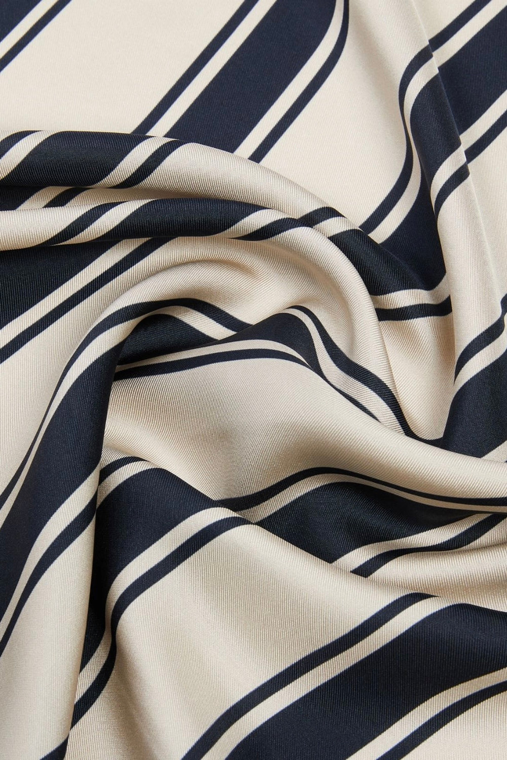 MAX MARA Printed Silk Foulard Ultramarine - Dale
