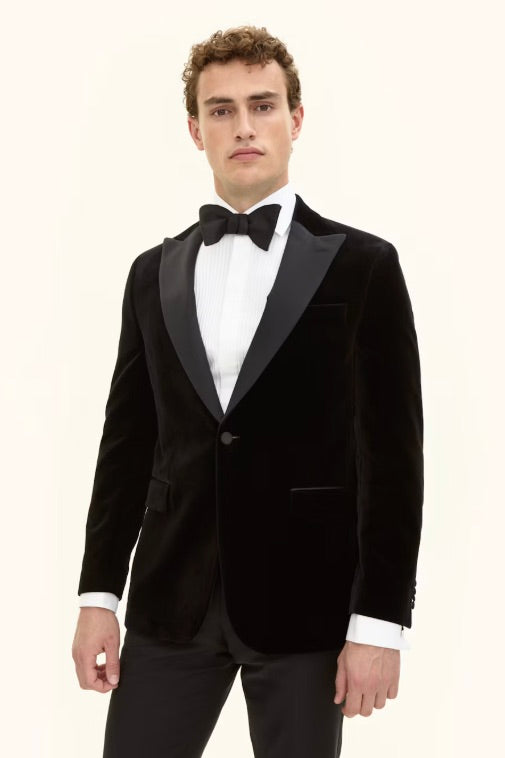 OSCAR JACOBSON Frampton Blazer Black - Dale