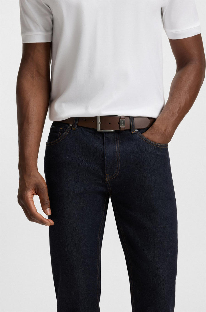 BOSS Connio Belt Dark Brown - Dale