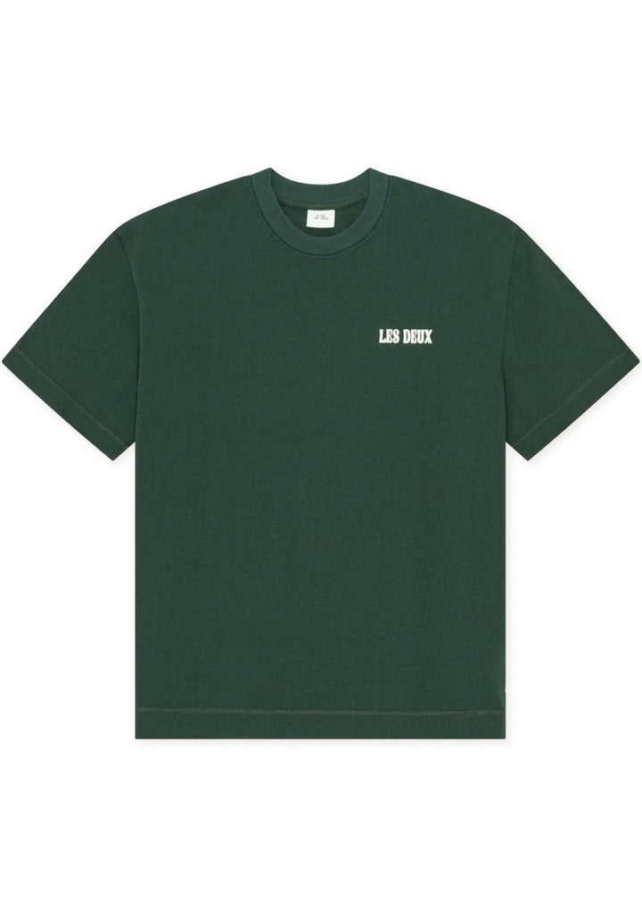 Woods Heavyweight T-Shirt Darkest Spruce Green