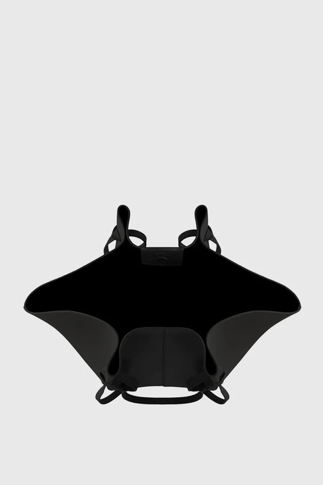 XL Mochi Black Pebble Grain Leather