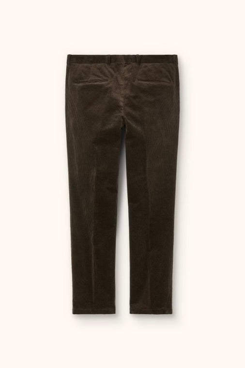 Dandy Cord Trousers Dark Brown