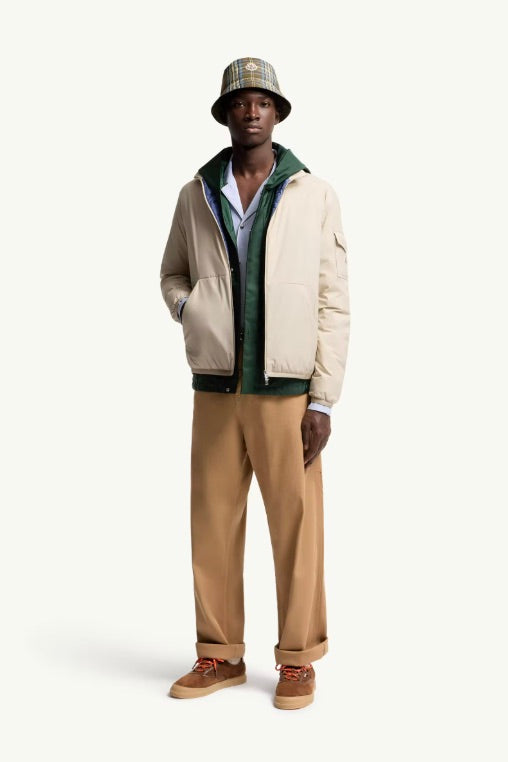 MONCLER Breezes Short Padded Jacket Light Beige - Dale