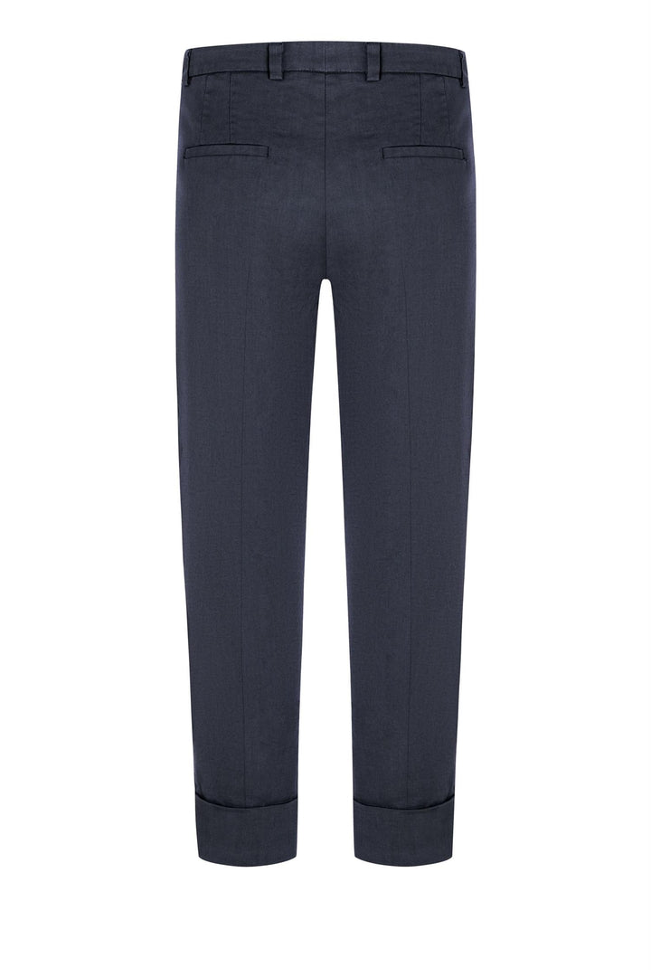 CAMBIO Krystal Linen Pant Dark Night - Dale