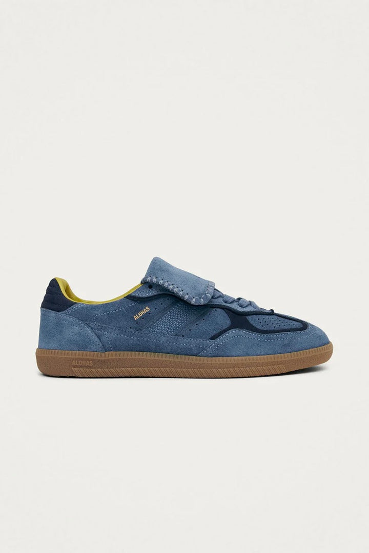 Tb.490 Club Suede Blue Leather Sneakers
