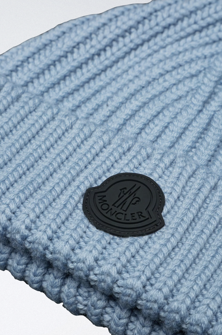 Woolen Beanie Light Blue