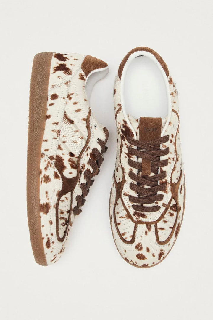 Tb.490 Rife Soft Camel Leather Sneakers
