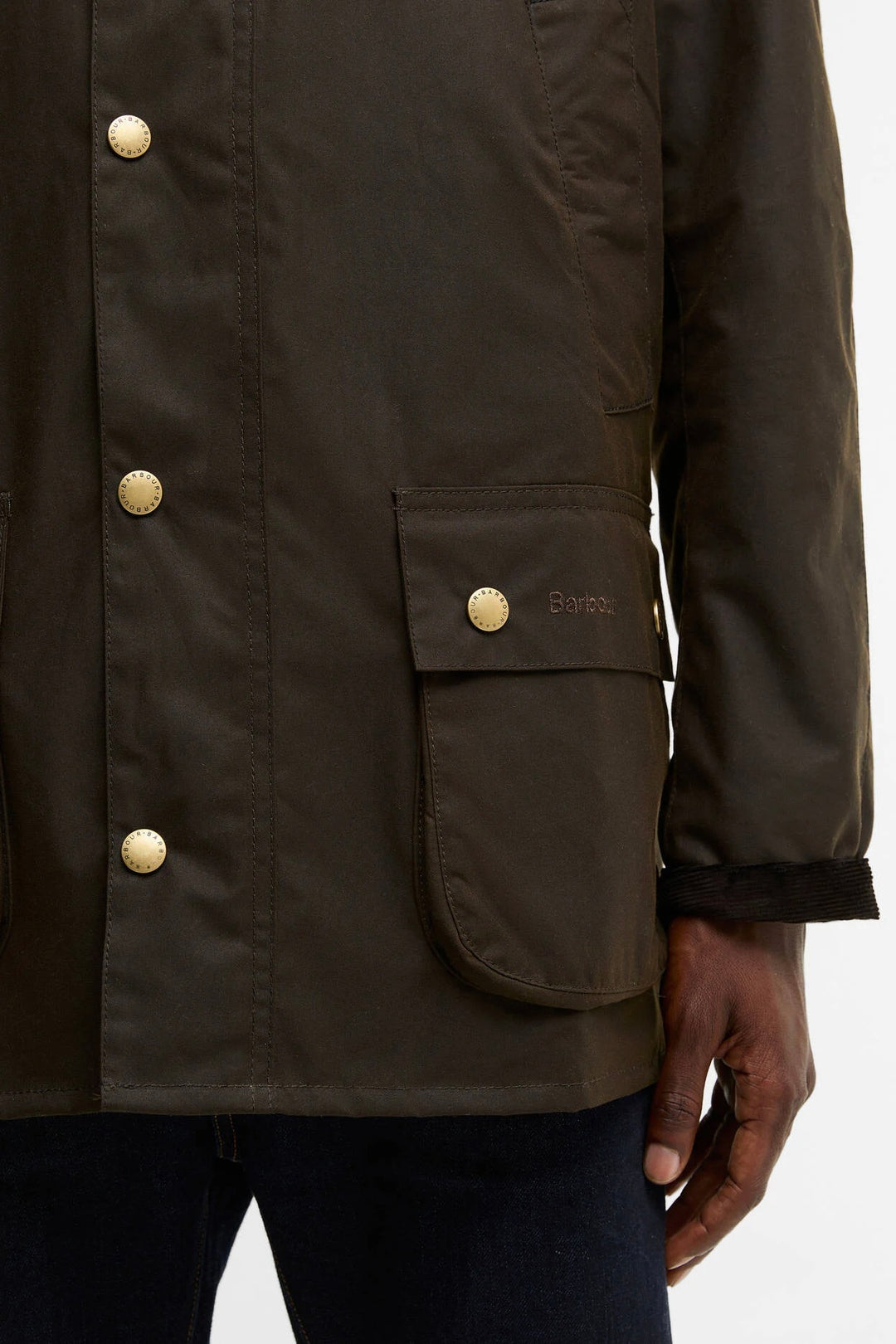 Ashby Waxed Jacket Olive