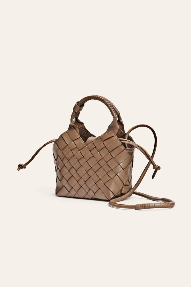 CALA & JADE Misu Mini Cross-Body Bag Taupe - Dale