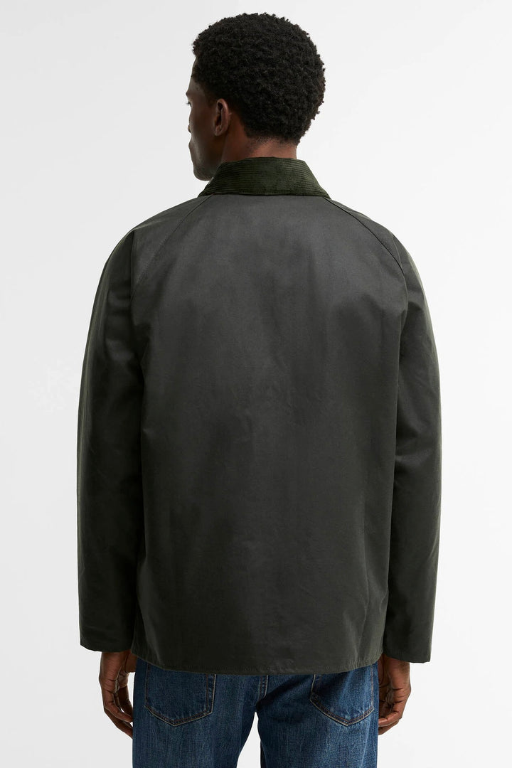 Barbour Tracker Wax Jacket Sage
