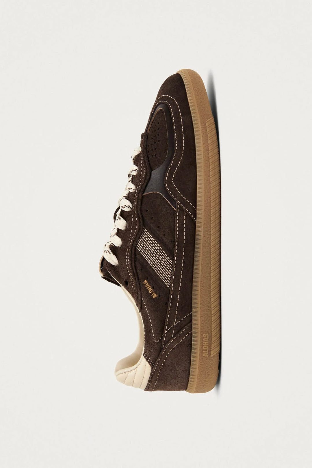 Tb. 490 Rife Chocolate Cream Leather Sneakers