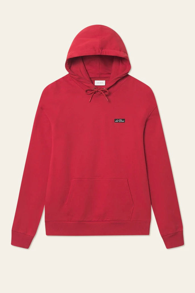 LES DEUX Patch Hoodie Scarlet Sage - Dale