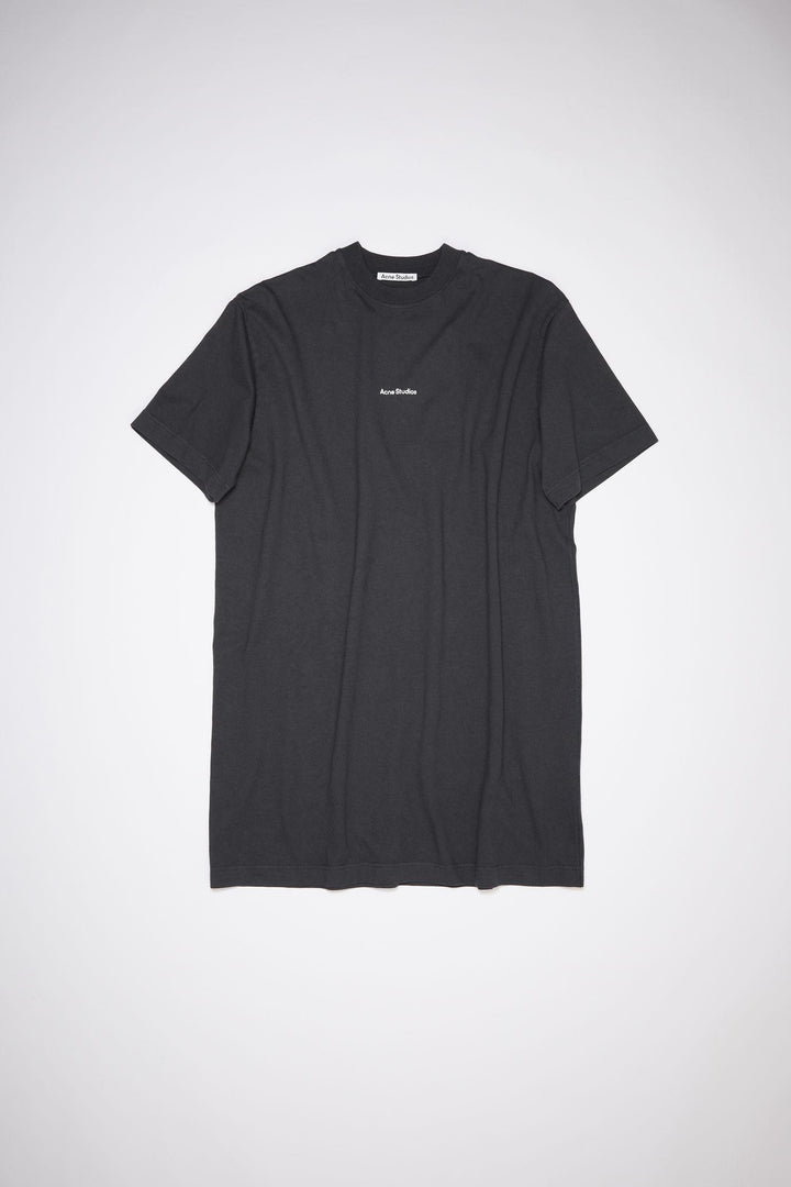 Logo T-Shirt Dress Black