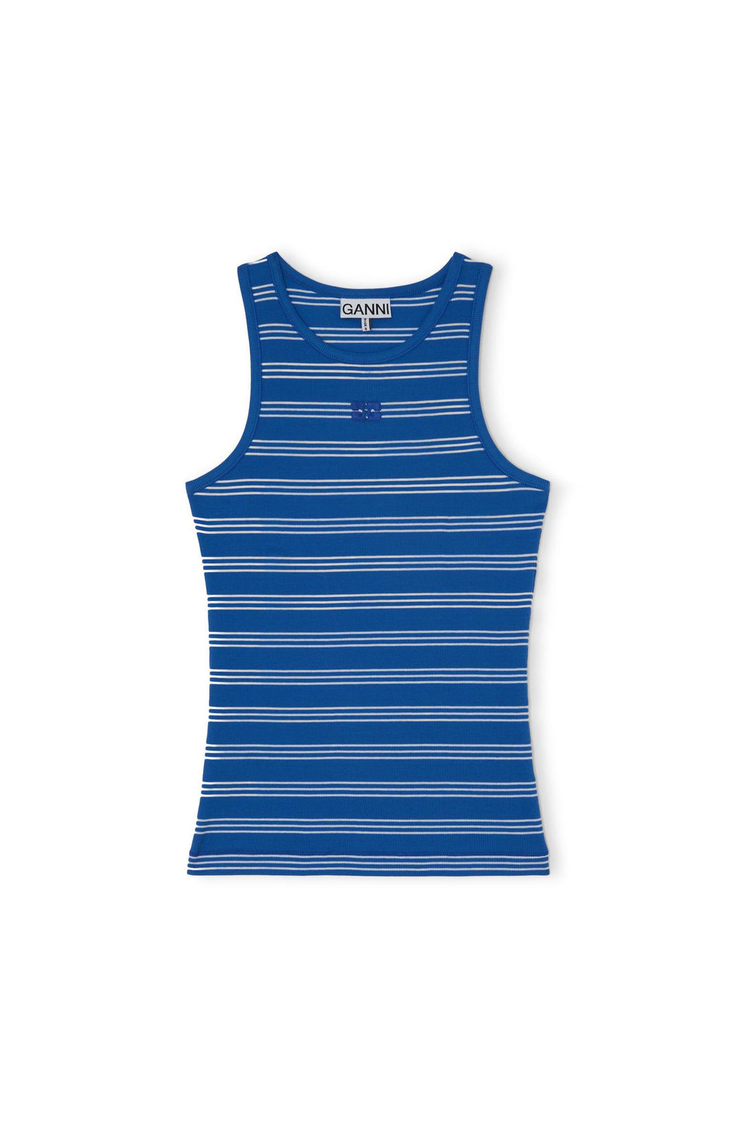 Soft Cotton Rib Stripe Tank