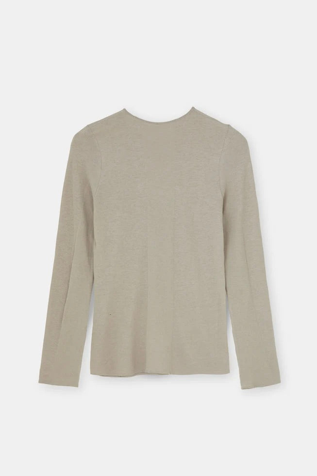 Gentle Cashmere Long Sleeve Grey