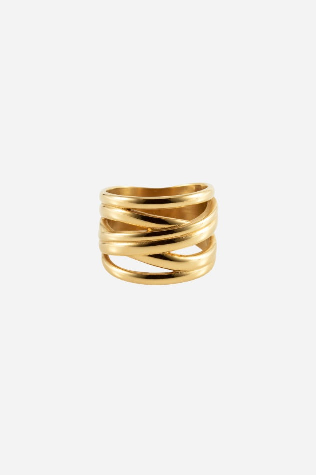 CAMILLA PIHL JEWELRY The Flow Ring - Dale