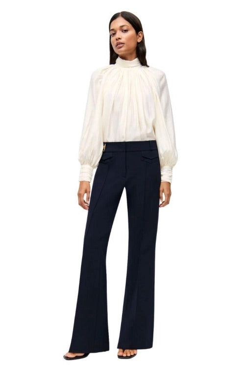 Fawn Flap Pocket Schmuck-Emblem Pants