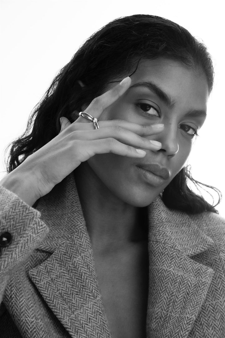 CAMILLA PIHL JEWELRY The Knot Ring - Dale