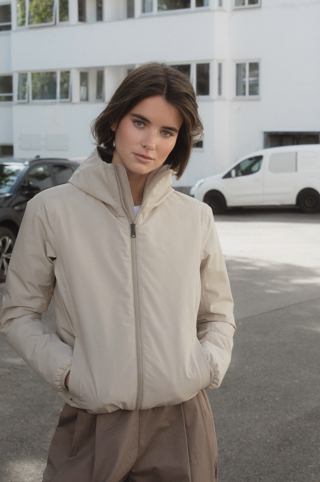 Link Jacket Burned Taupe