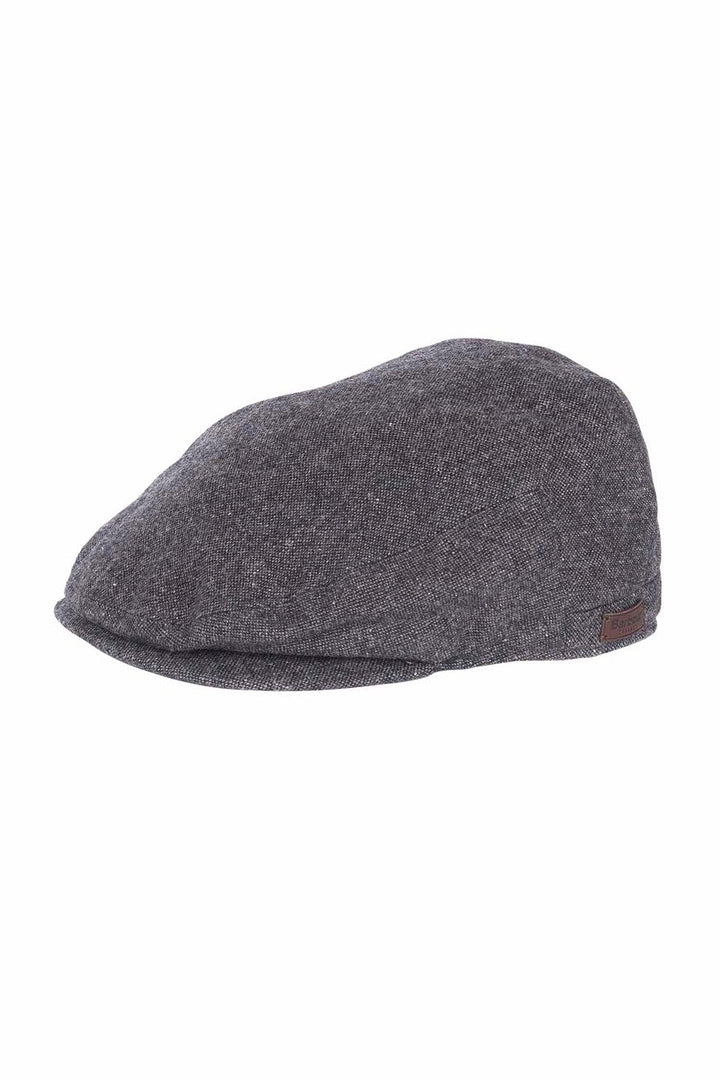 Barlow Flat Cap Gray Herringbone