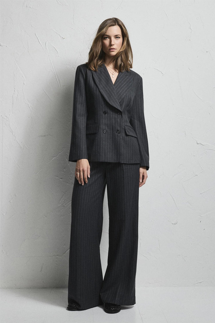 Francis Pinstripe Blazer