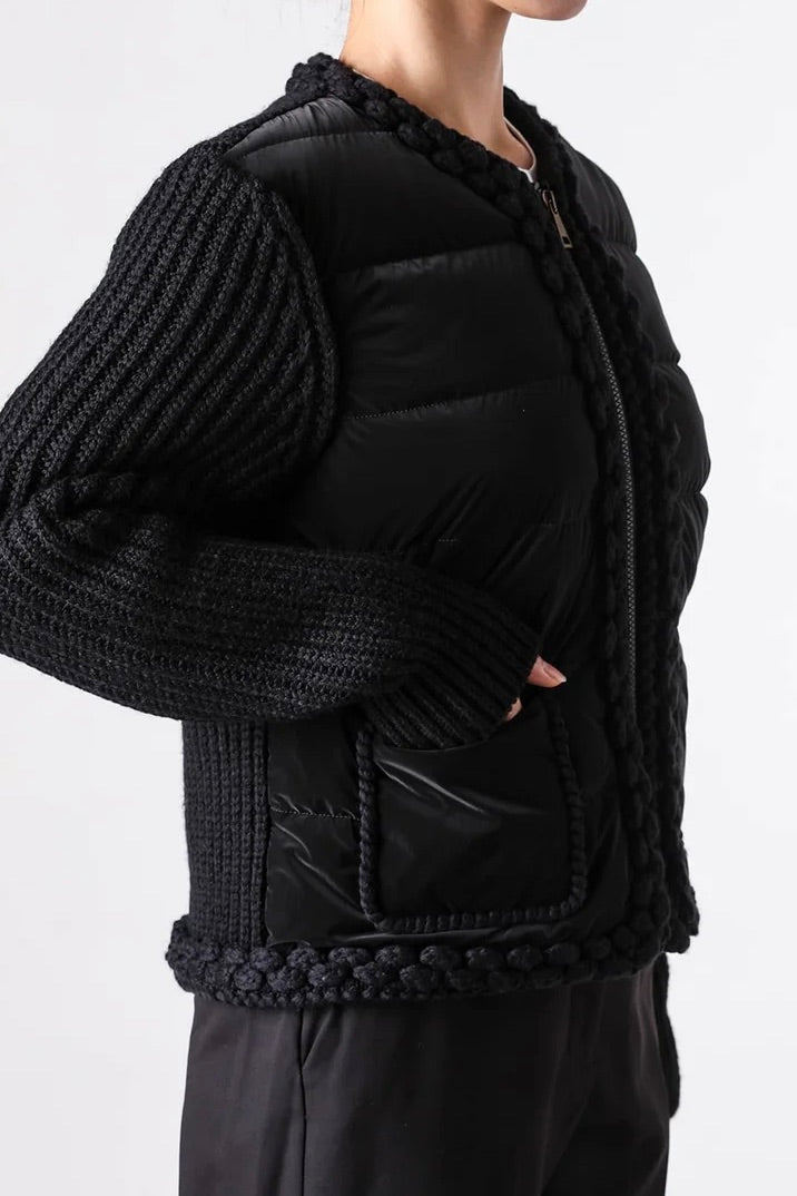Hybrid Cardigan Black