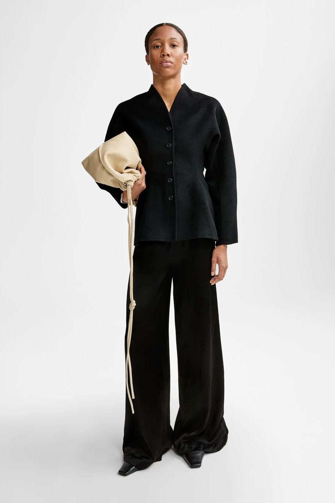 Nadina Wool Jacket Black