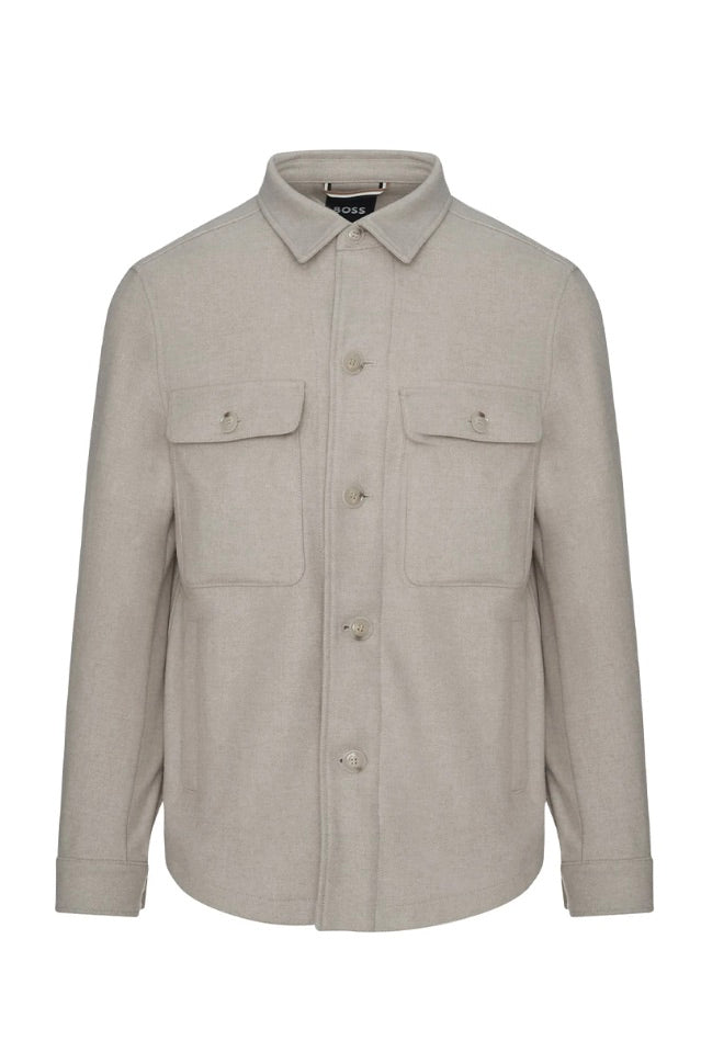 CARPER Overshirt Open White