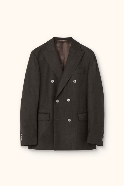 Farris Blazer Chocolate Brown