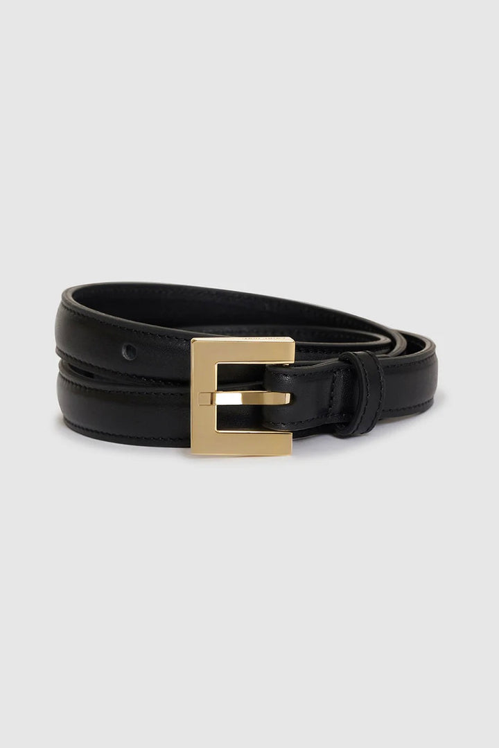 Nicola Belt Black with Gold